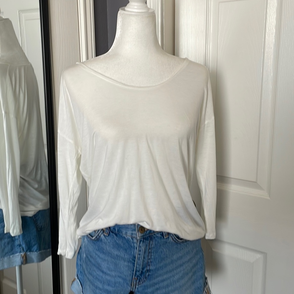 🍀2 for $25 J. Crew prima jersey tshirt - Picture 2 of 9